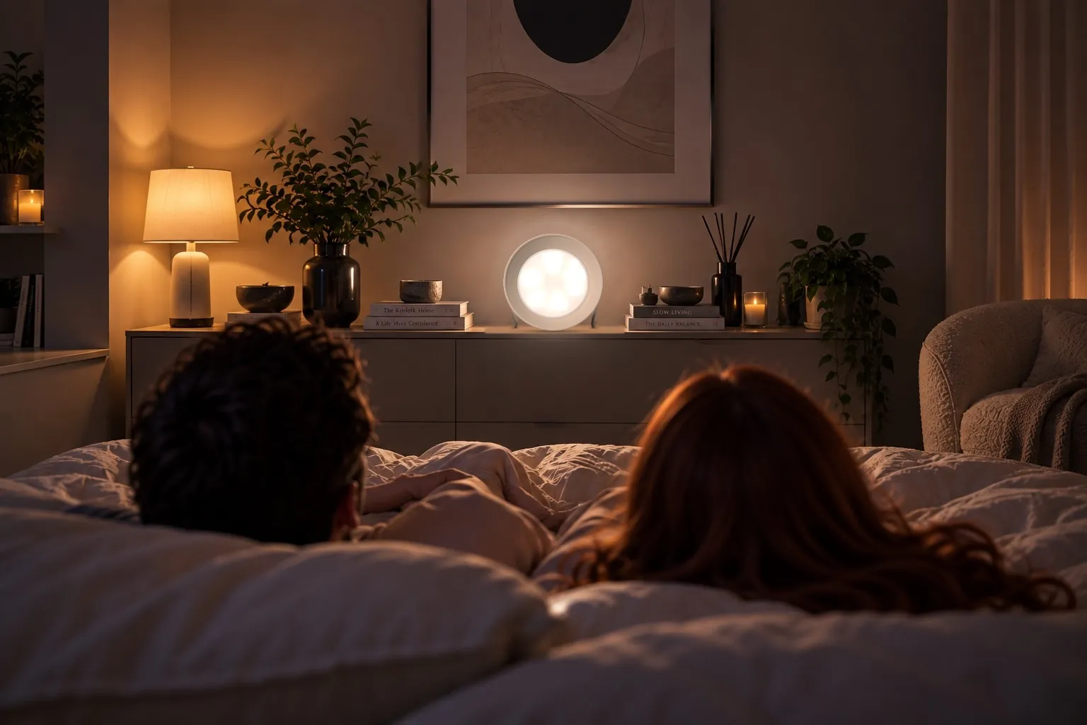 Rituel du soir avec la Dream Machine pour préparer le sommeil